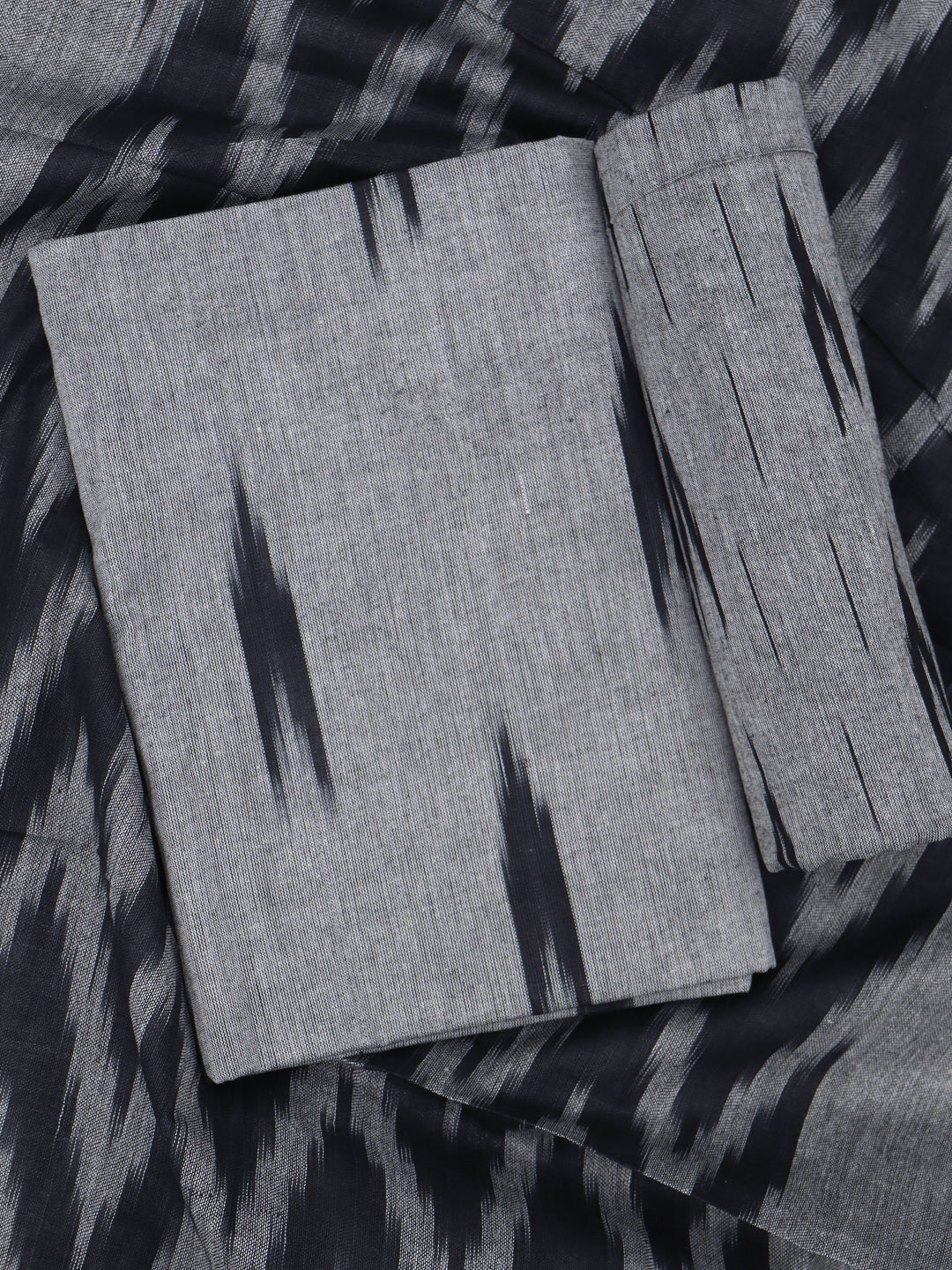 Women Pure Cotton Dress Material Grey DM324