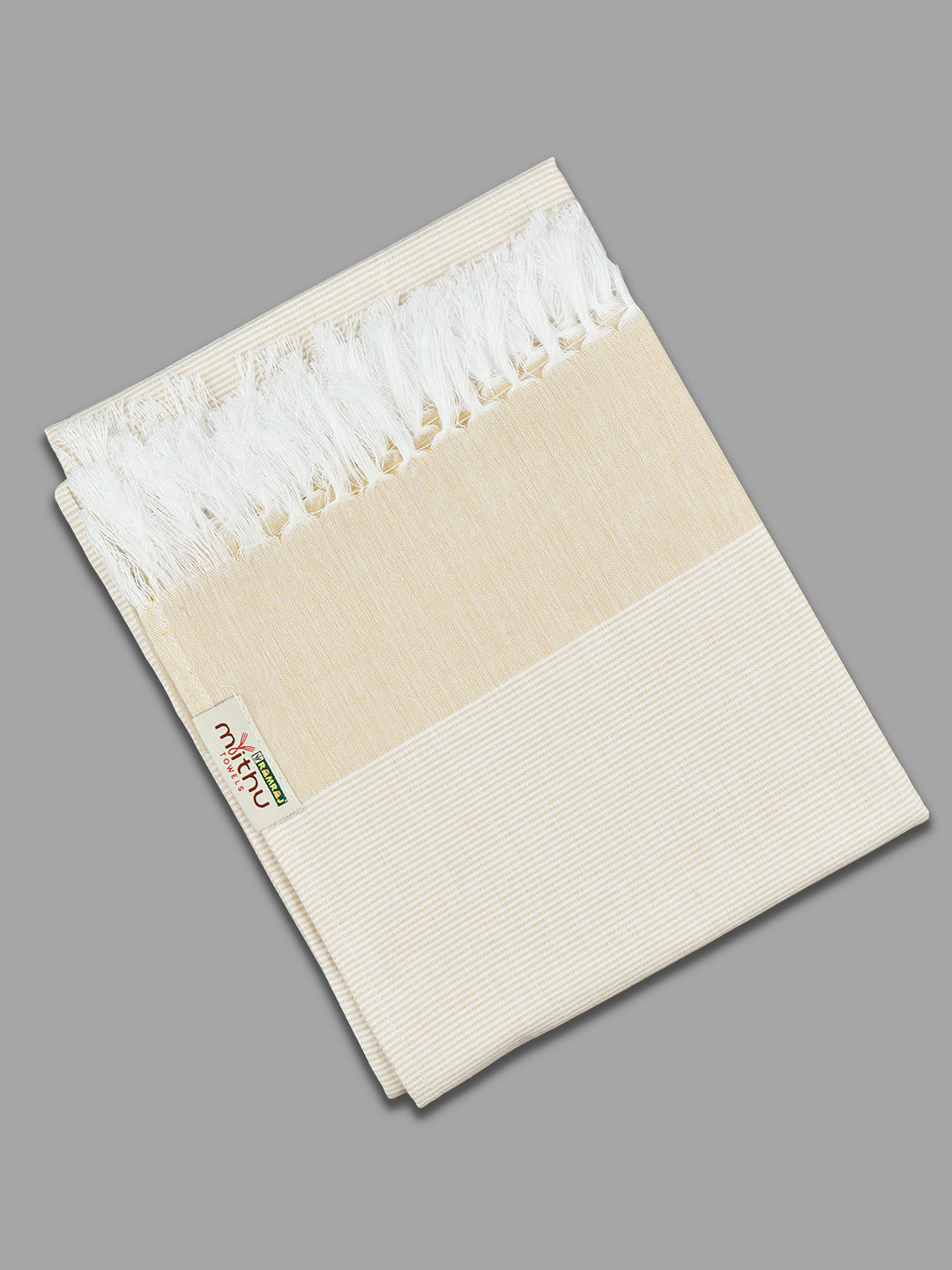 Premium Cotton Striped Bath Towel Family 1127 (Pack of 5)