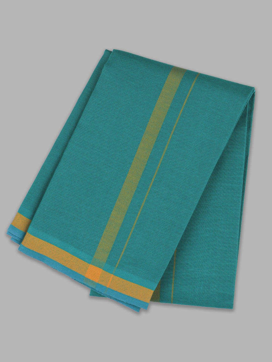 Devotional Madhava Green Towel (Pack of 2)