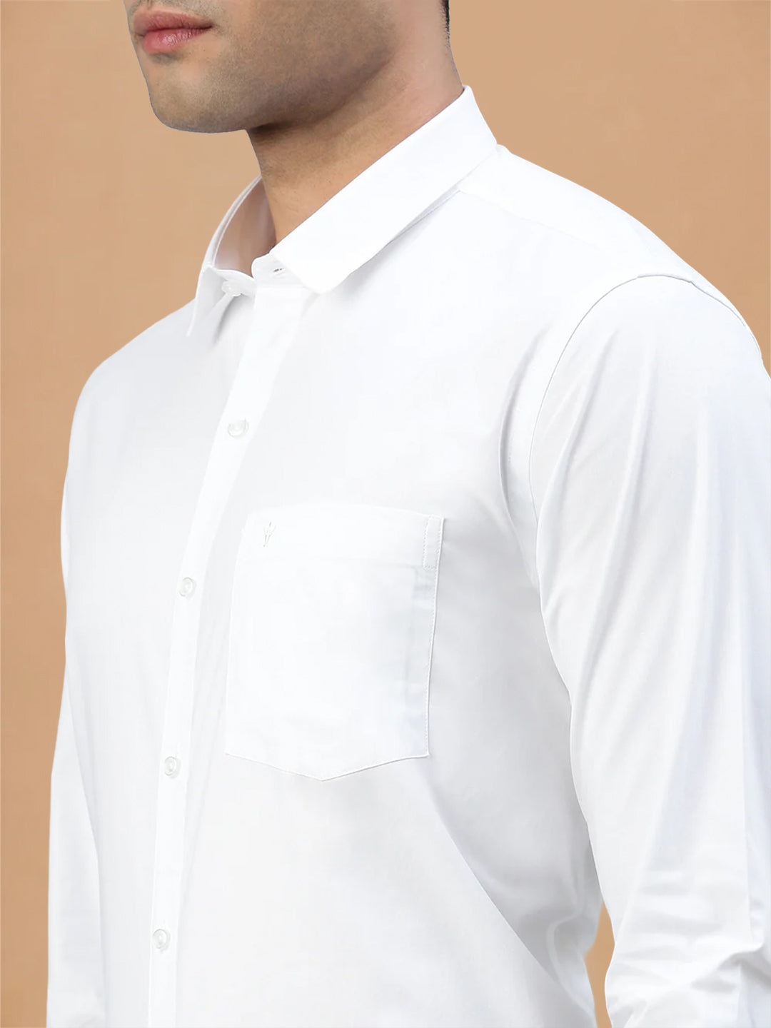 100% Cotton White Shirt – Pure Cotton | Prestigious Fit