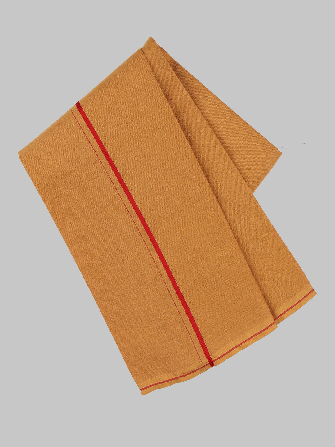Devotional Kaavi Towel with Small Border Poojan (Pack of 2)