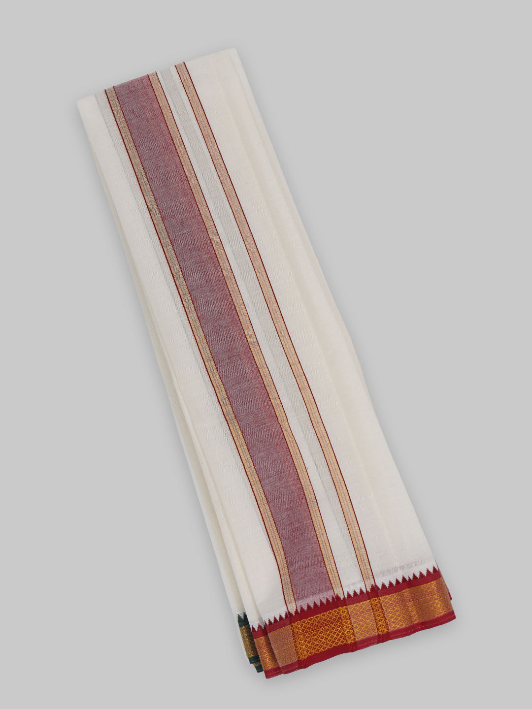 Men Kora Angavastram Towel Cream Garvik