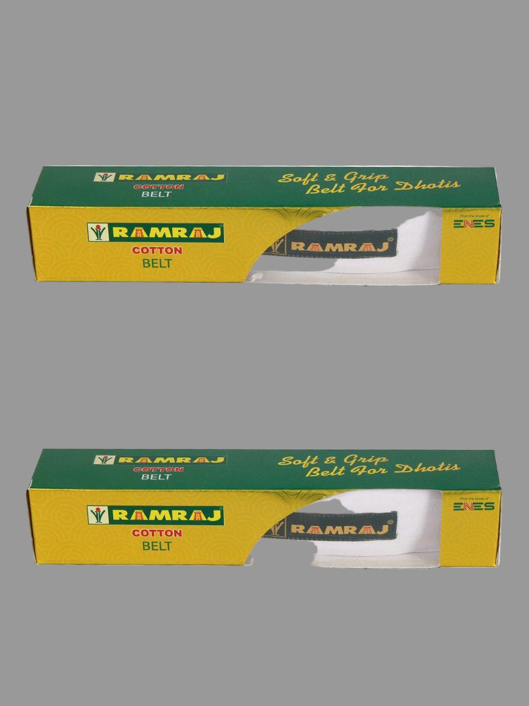 Dhoti Belts White pack of 2