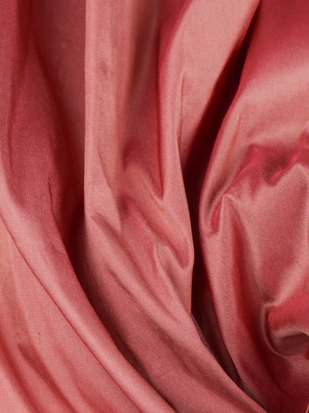 100% Silk Slubless Dupion Mens Shirting Fabric-Rose Dawn Colour