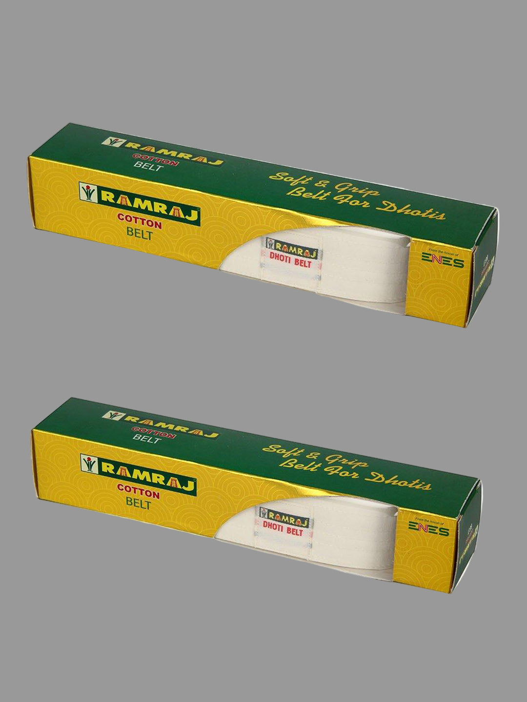 Dhoti Belts Cream Pack of 2
