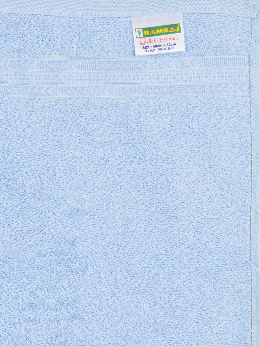 Bamboo Cotton Terry Hand Towel Sky Blue HC6 (Pack of 2)
