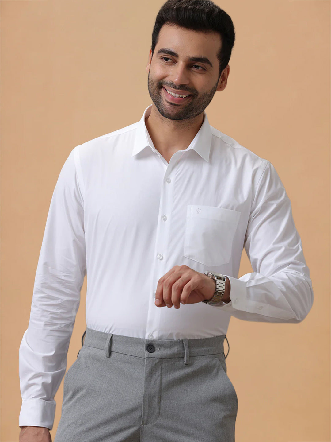 Giza Cotton White Shirt – Ultimate R7 | Ultra Luxury