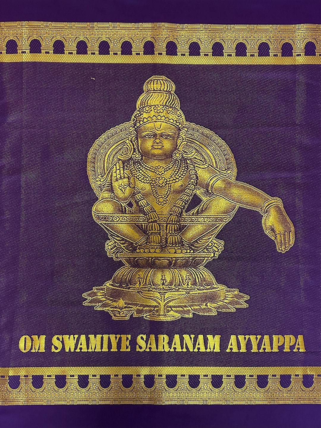 Art Silk Iyappan Ponnadai Shawl Assorted Colour 518