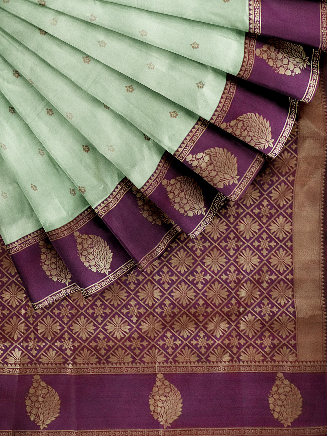 Women Green Art Silk Saree ASS97