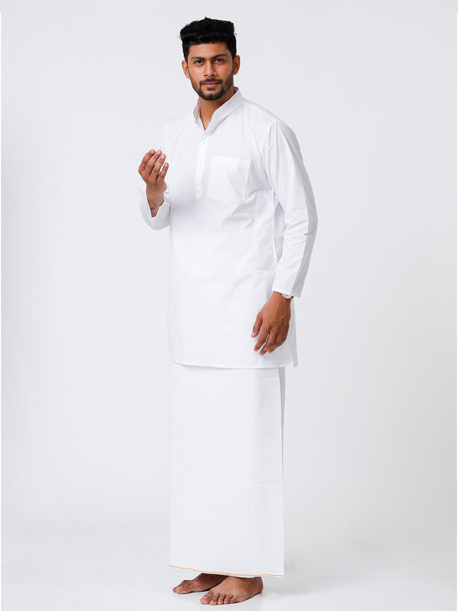 Men 100% Cotton Single Layer Prayer Dhoti Bilal 2.25m