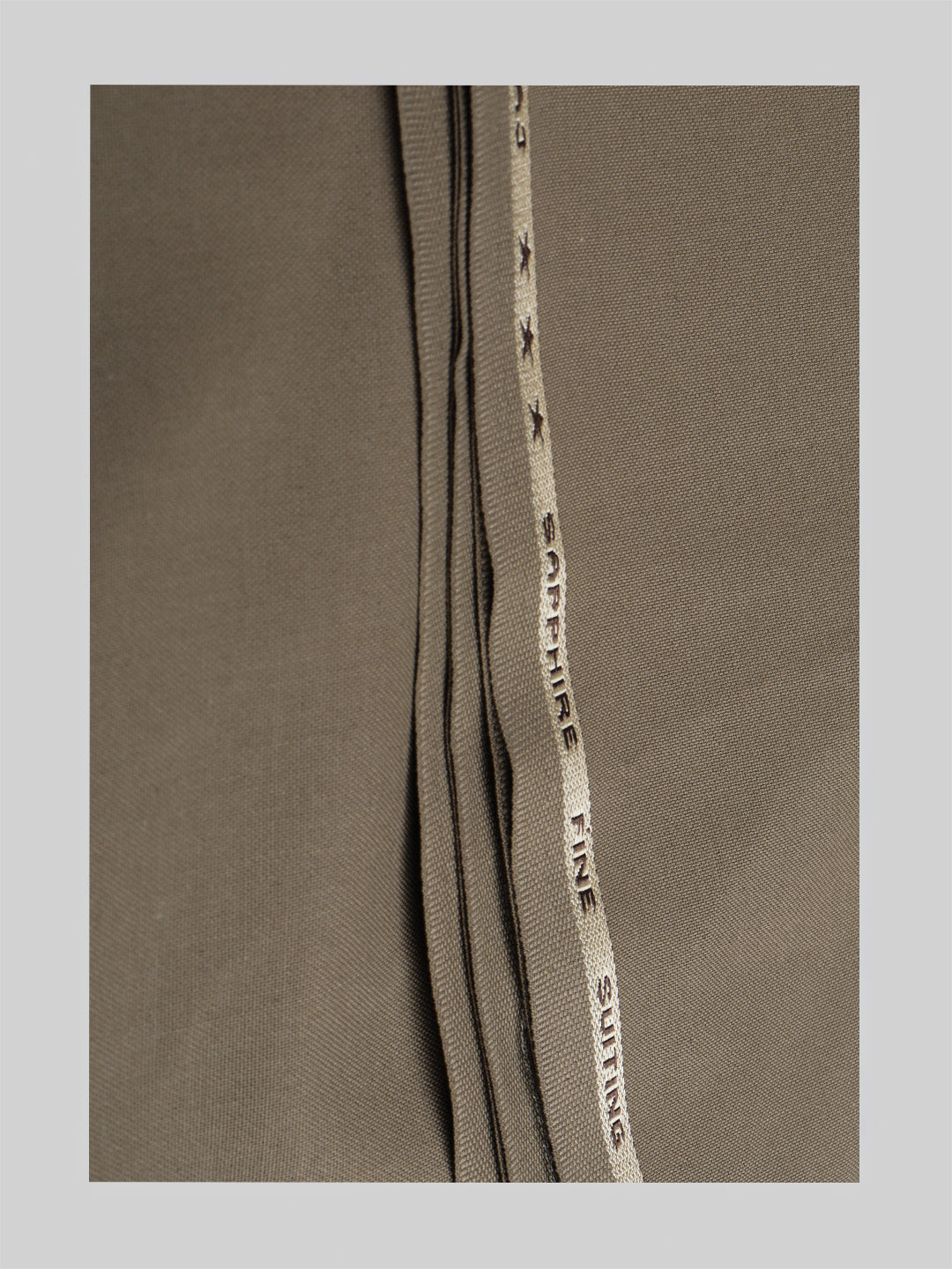 Cotton Plain Shirting & Suiting Set Uniform Khaki Safari