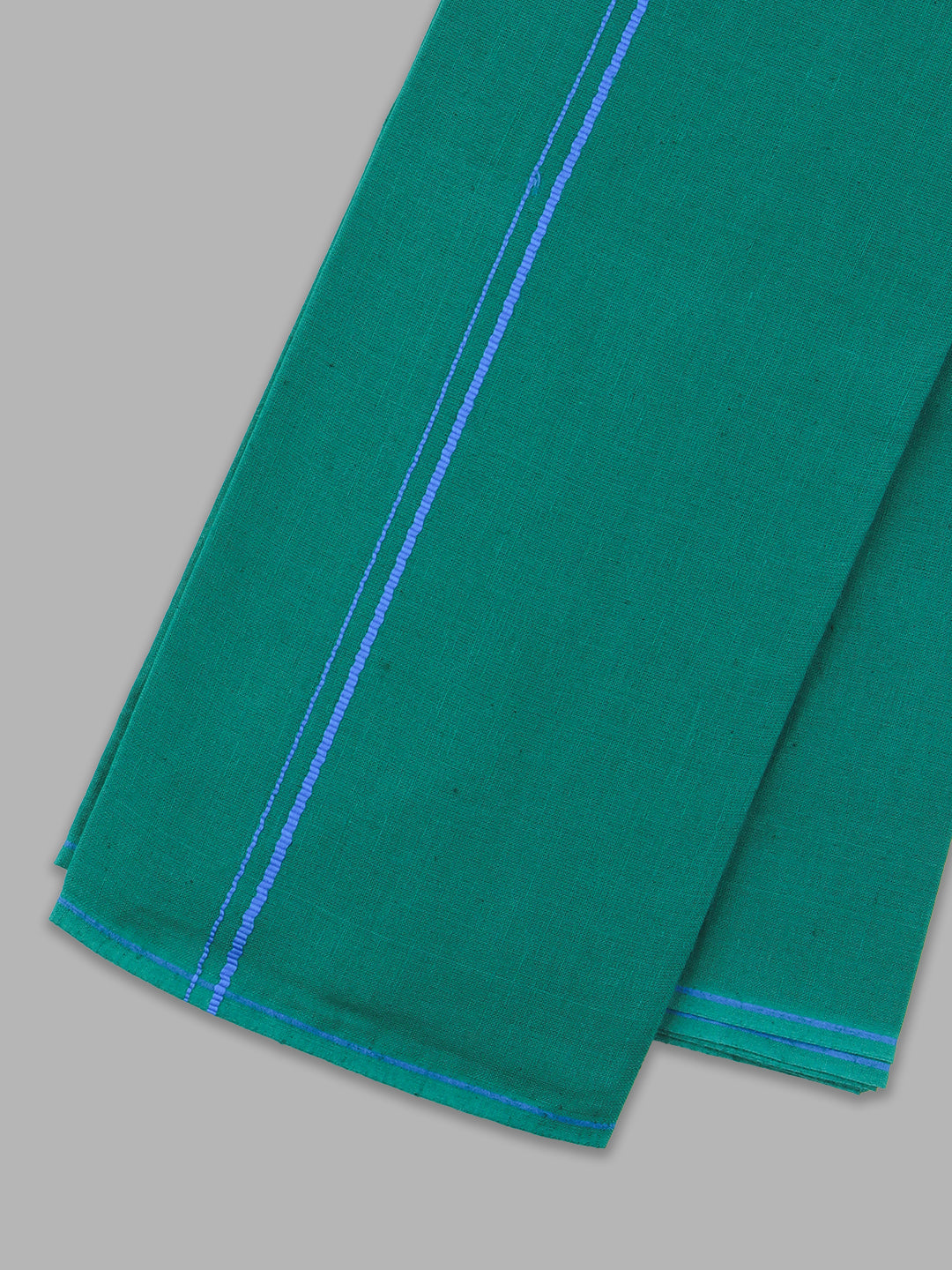 Devotional Towel Green with Small Border(Pack of 2)