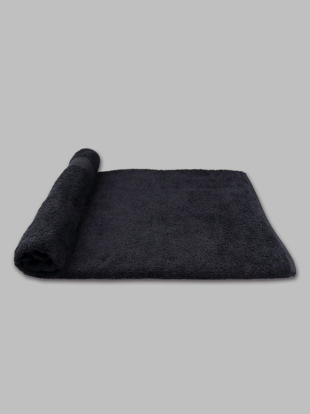 Premium Soft Terry Bath Towel Black