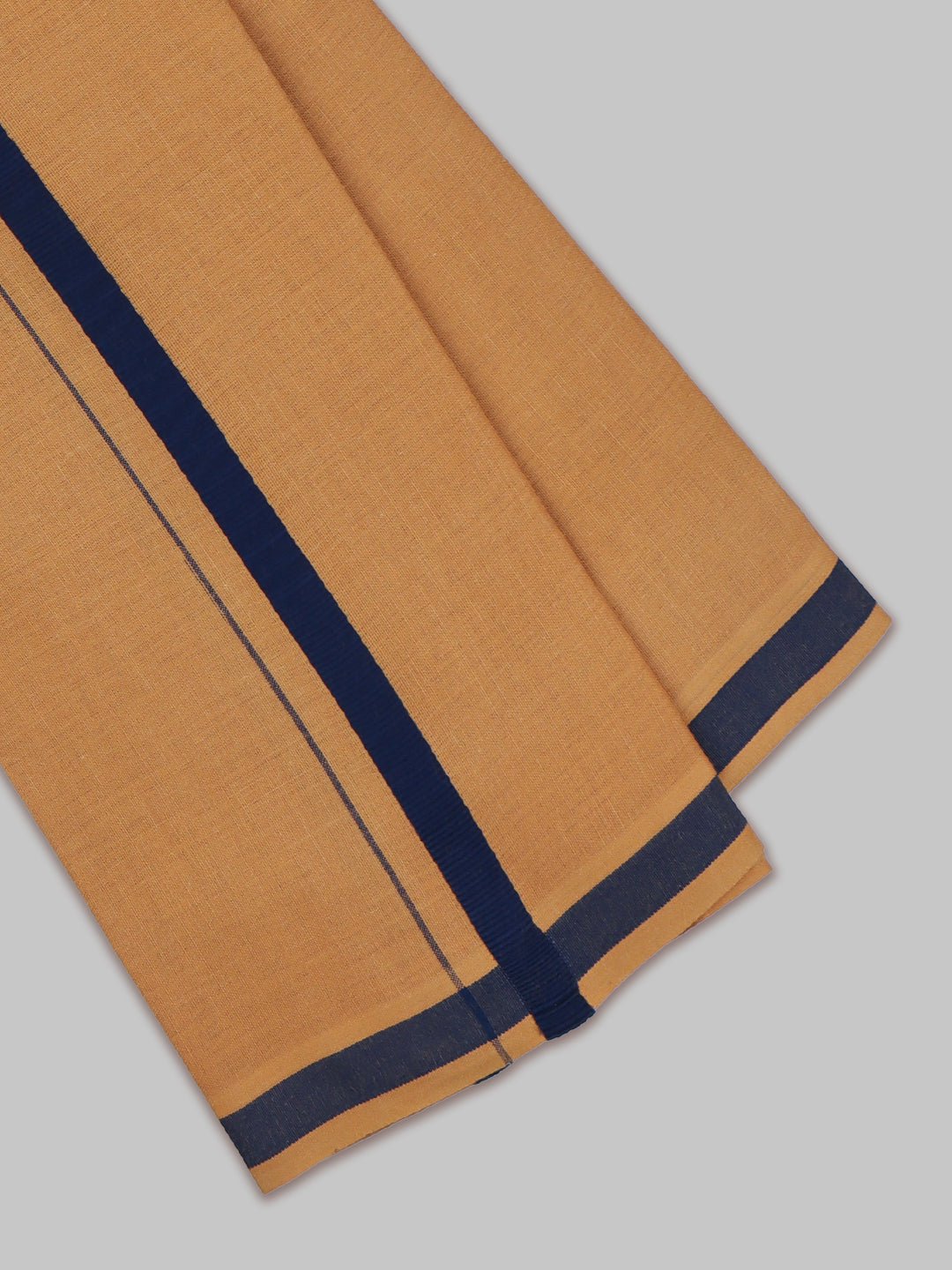 Devotional Kaavi Towel with Assorted Border Poojan (Pack of 2)