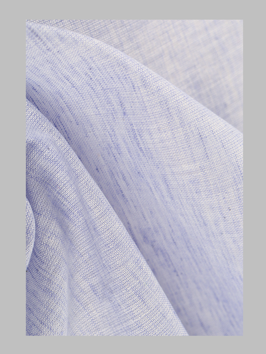 Men Cotton Blend Purple Self Design Shirt and Kurta Fabric Lampus