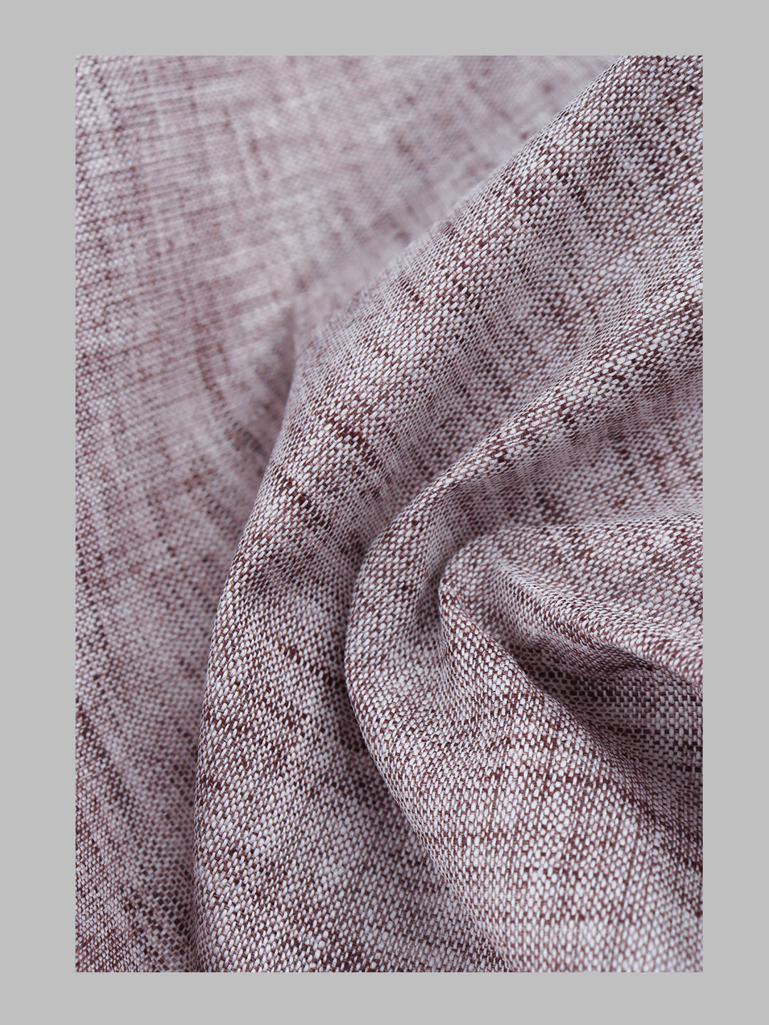 Boys Cotton Blend Brown Self Design Shirt and Kurta Fabric Lampus