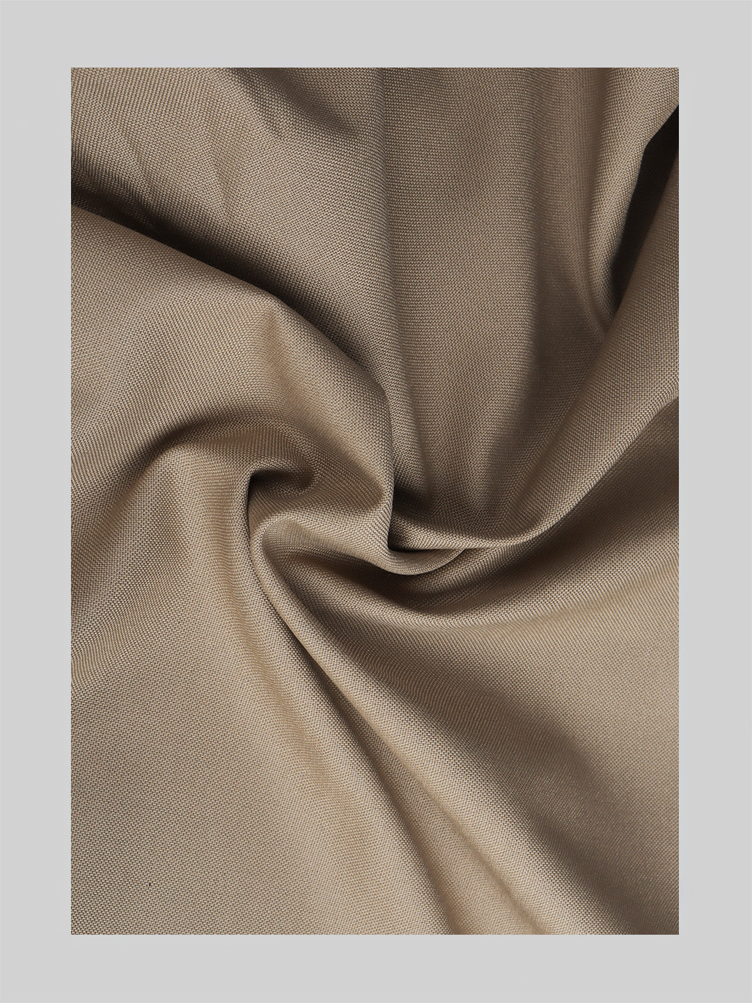 Cotton Plain Shirting & Suiting Set Uniform Light Brown Safari