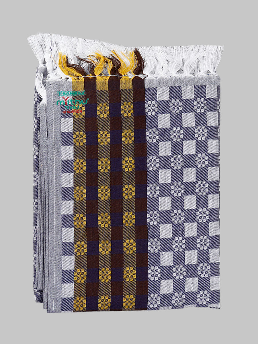 Cotton Colour bath Towel Champion-Purple