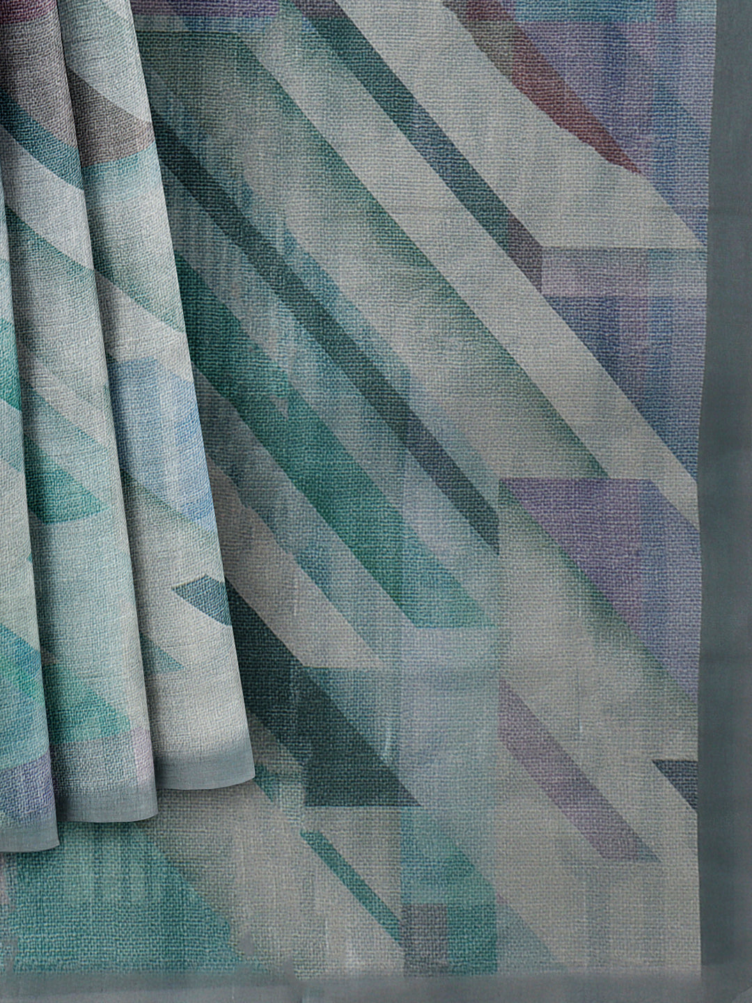 Women Green Semi Tussar Saree ST247