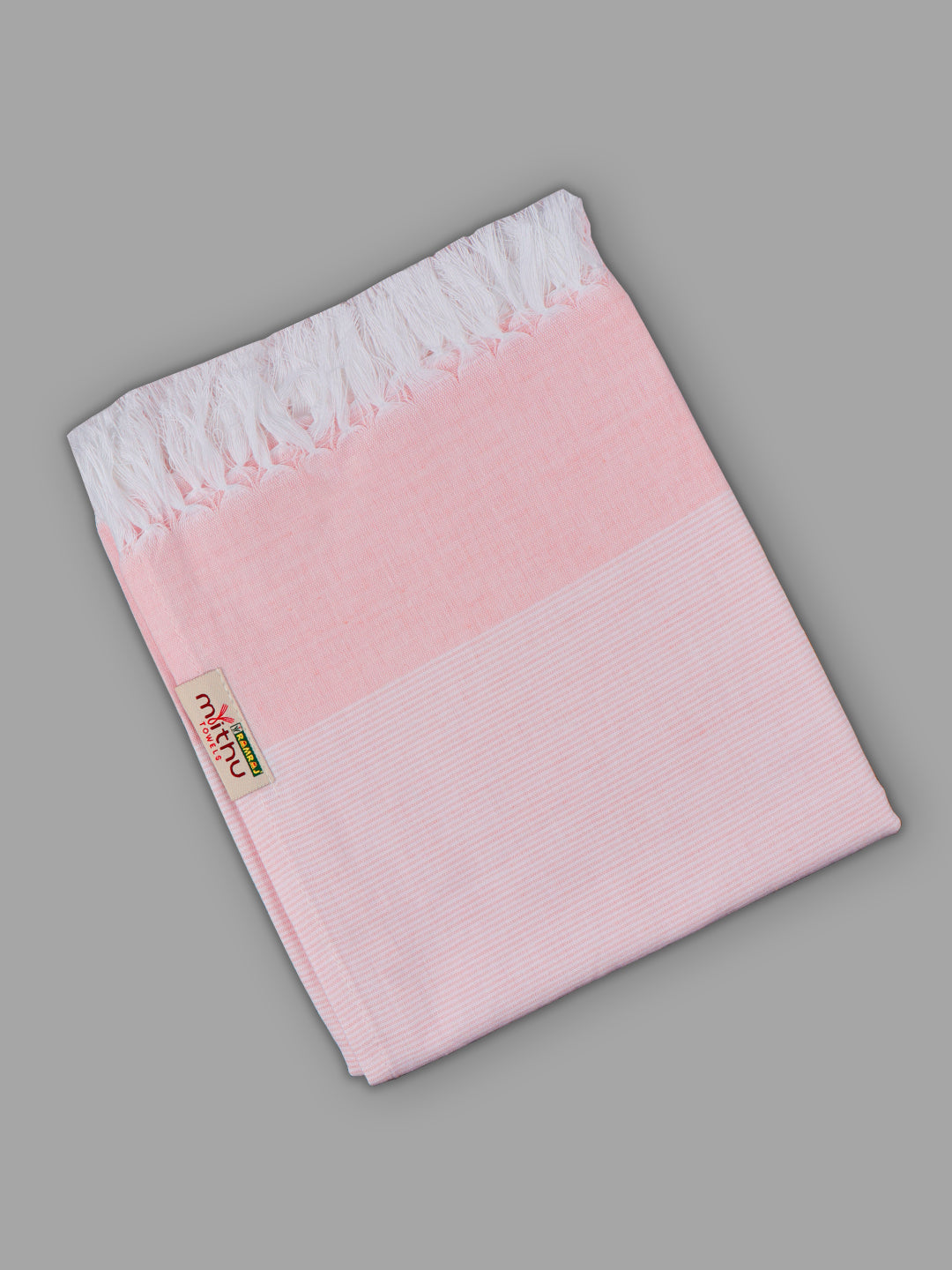 Premium Cotton Striped Bath Towel Family 1127 (Pack of 5)