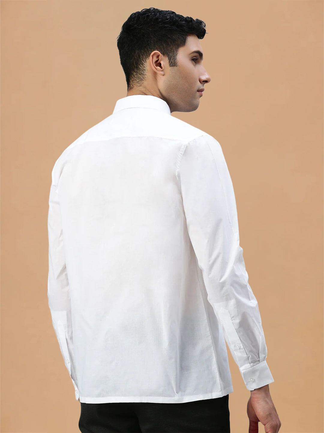 Mono Cotton White Shirt – Nanow Premium
