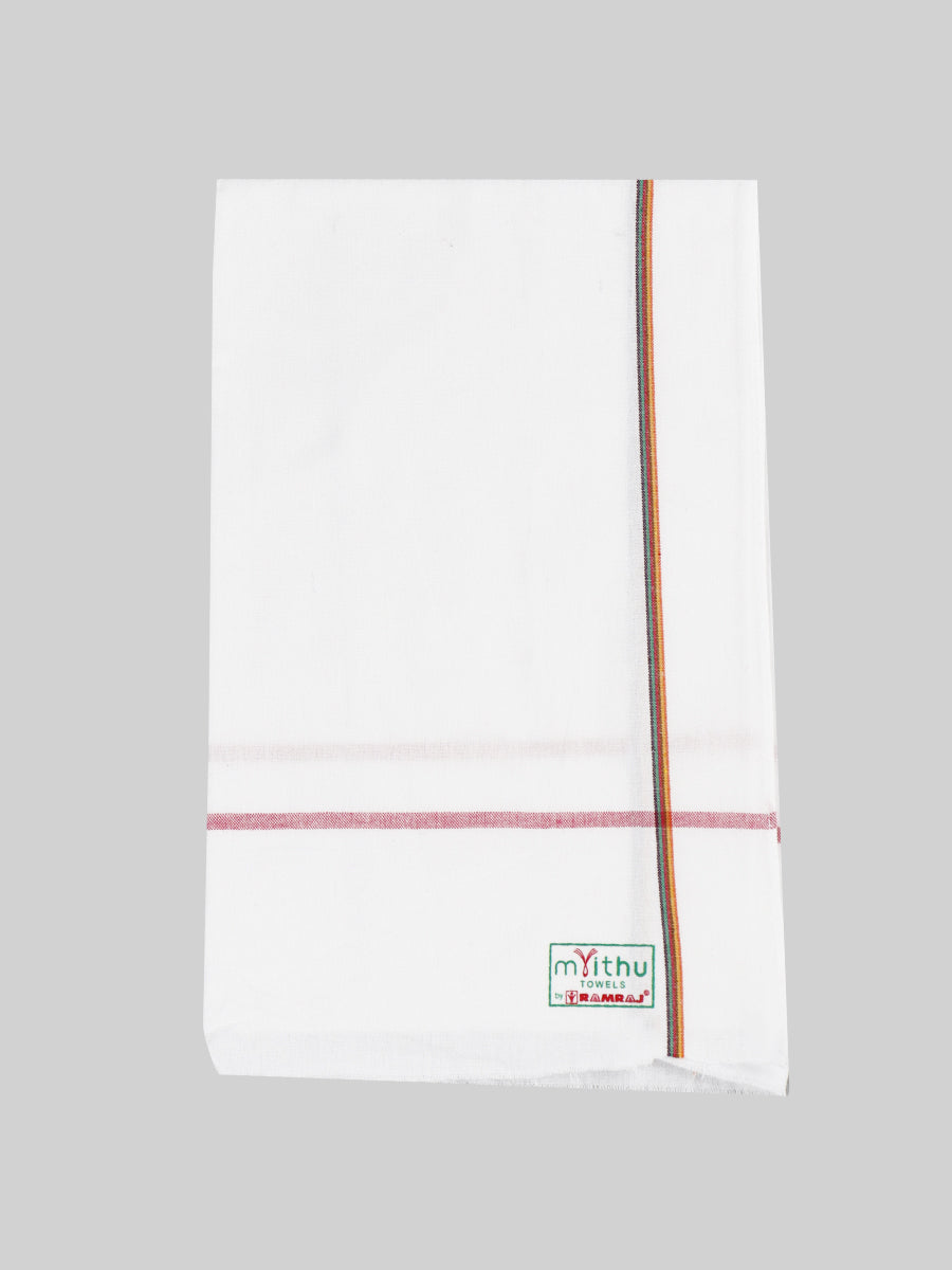 Mini Bath Towel White (3 PCs Pack)-View two