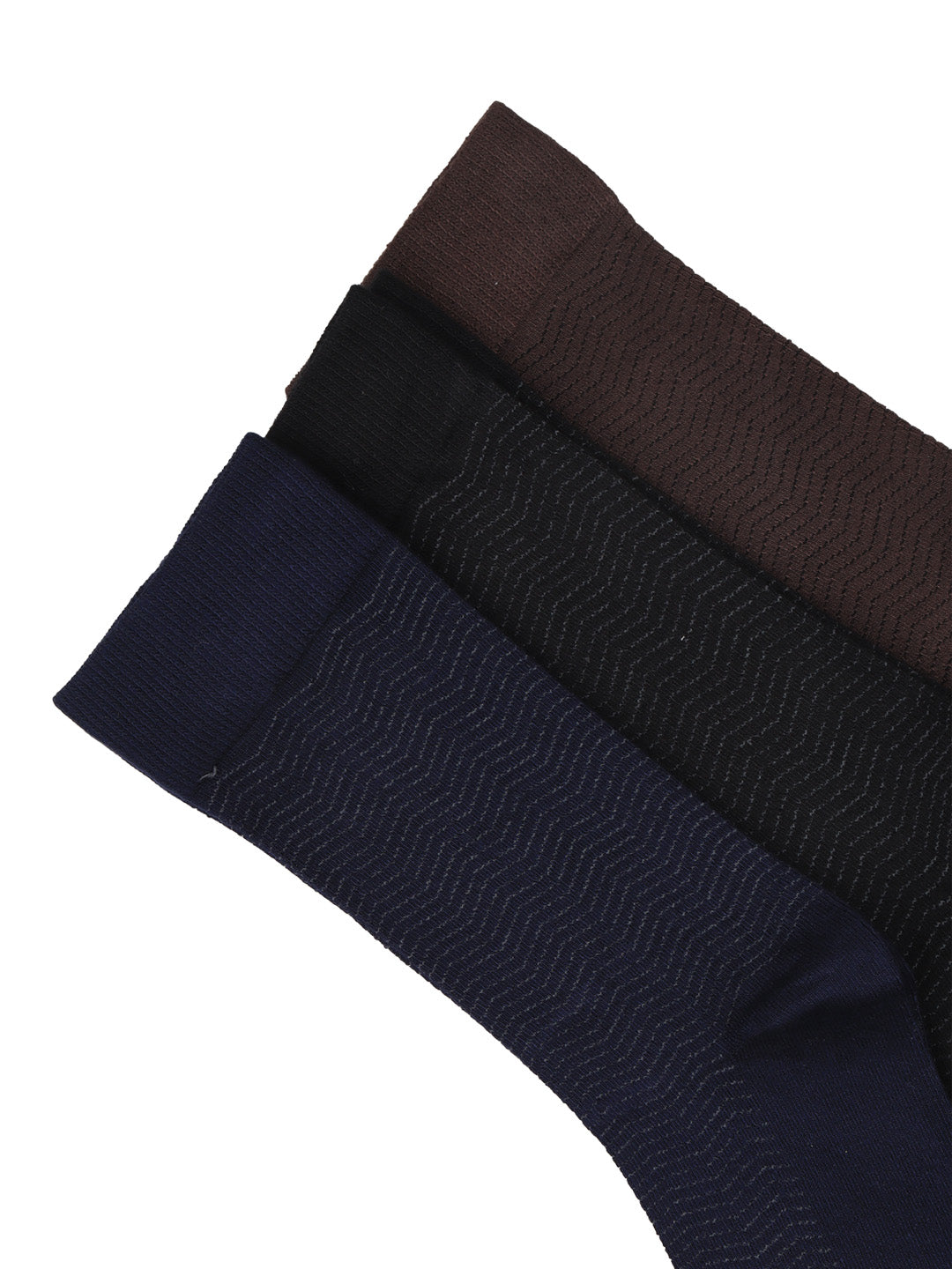 Men Assorted Formal Full Length Stripes Designed Socks FFD4
