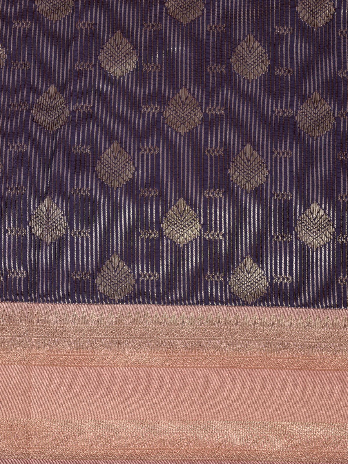 Women Art Silk Purple with Peach Saree ASS159