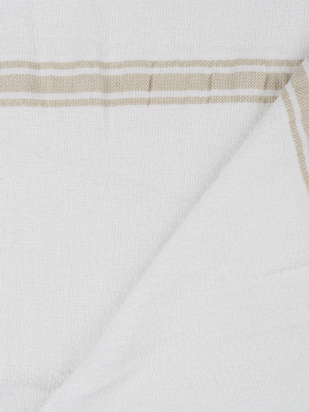 100% Cotton Terry Bath Towel White with low GSM