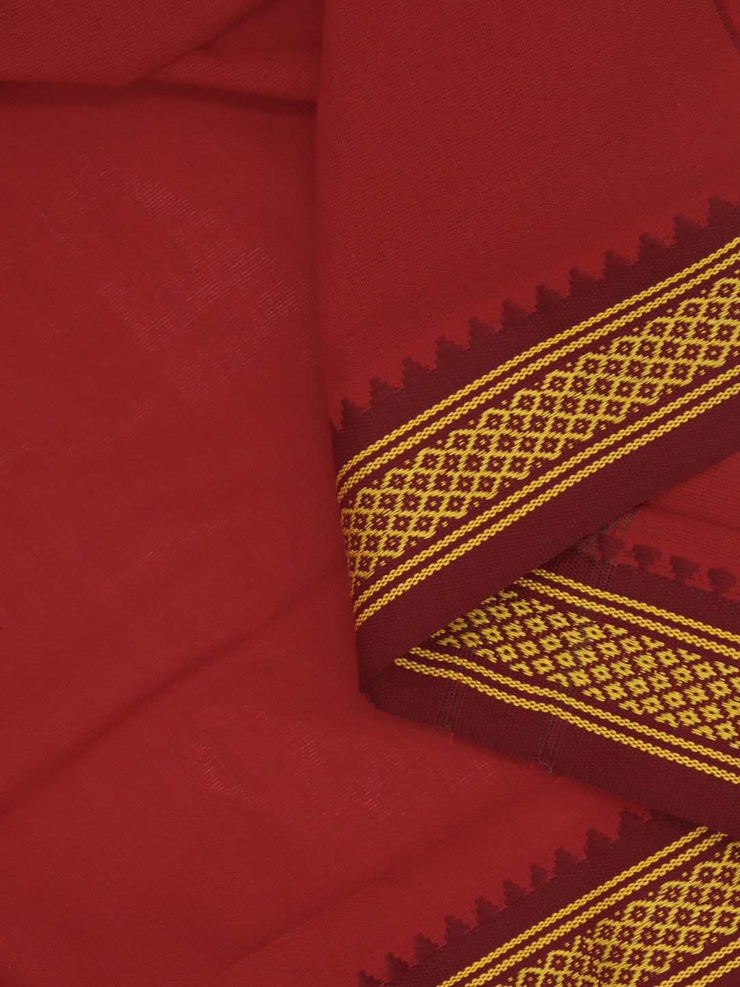 Men Angavastram Towel Vedant Red (Pack of 2)