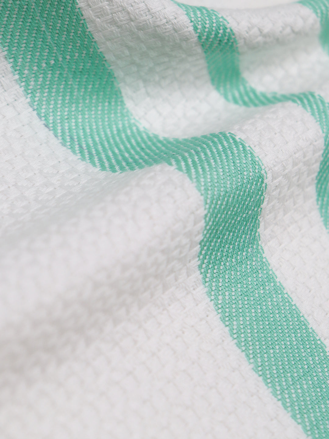 100% Cotton Self Designed Bath Towel White Magnus