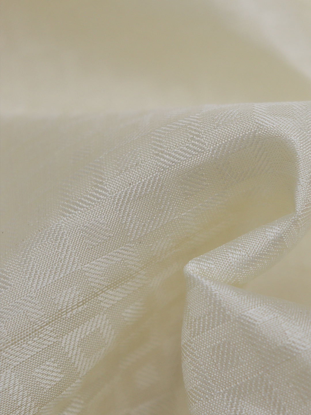 Men Pure Silk Cream Dhoti & Towel Set with 3" inch Pink & Gold Fancy Jari Border