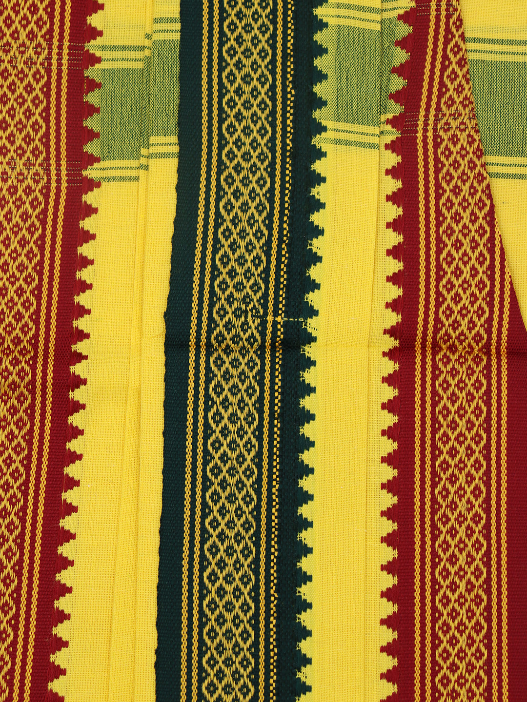 Men Angavastram Towel Vedant Yellow (Pack of 2)