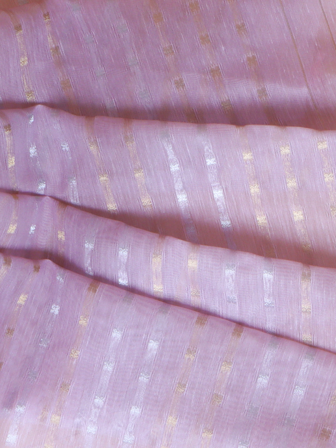 Women Light Pink Tissue Saree TS42