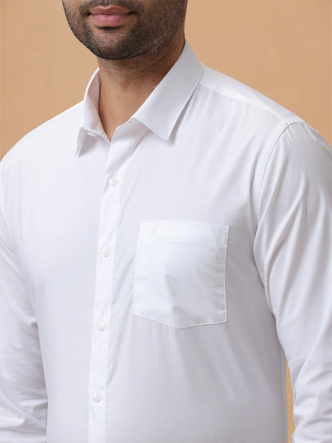 Premium Giza Blend White Shirt – Luxor