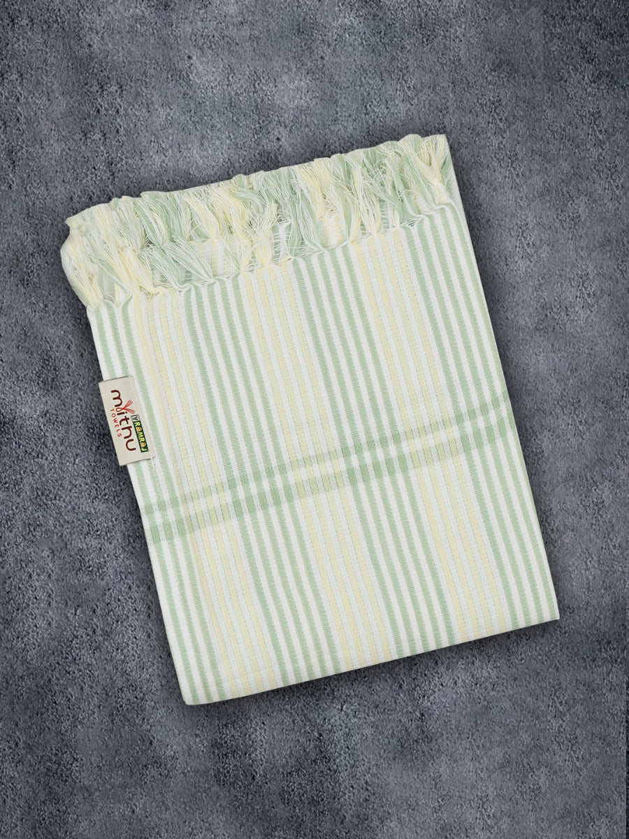 100% Cotton Striped Family Bath Towel Signature 1109 (Pack of 5)