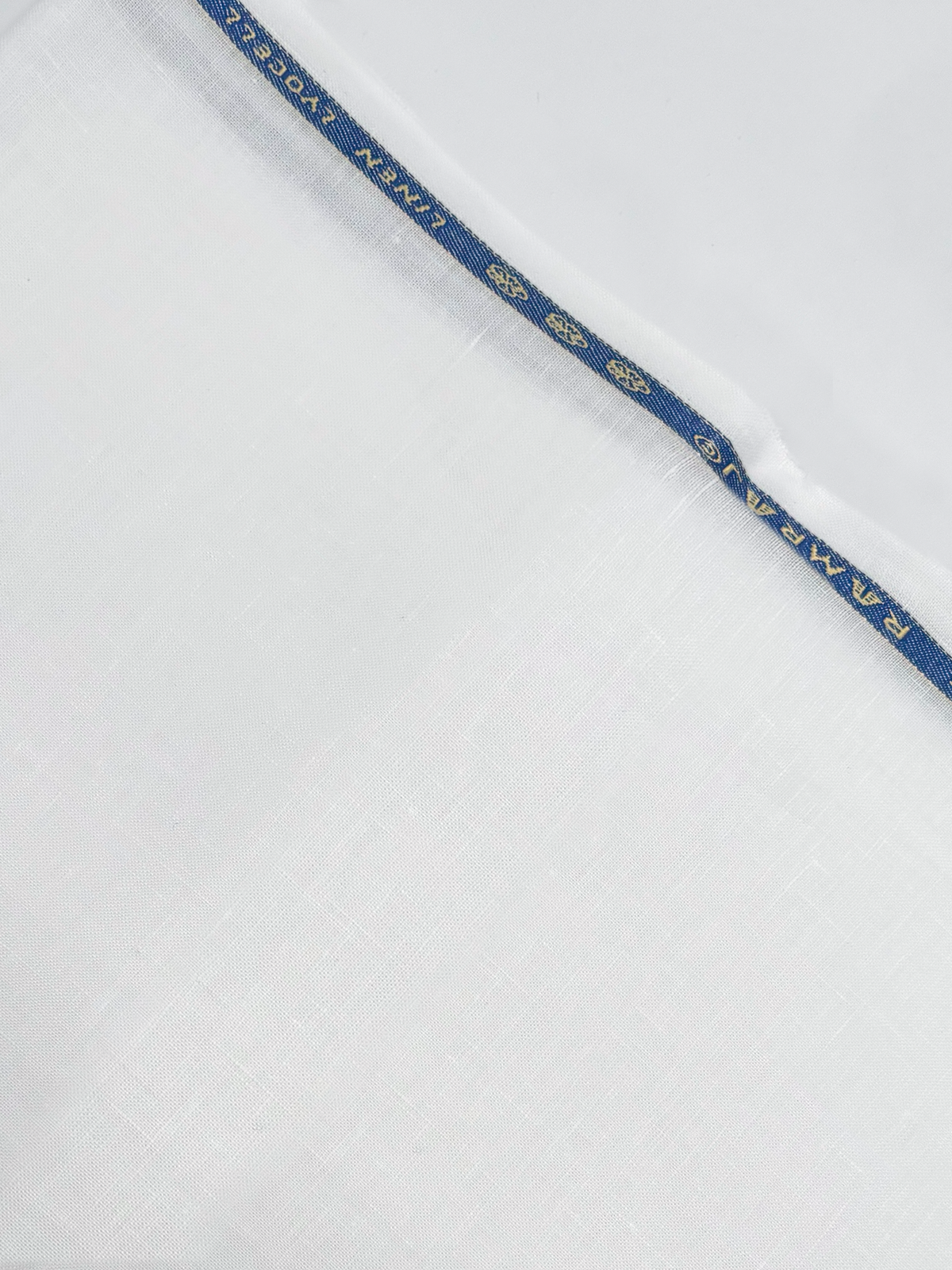 Linen Lyocell White Shirt Fabric 60 LEA