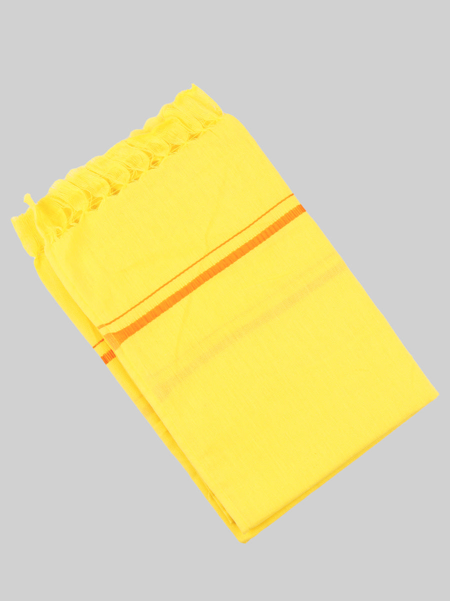 Devotional Towel Yellow Hariharan (Pack of 2)-Orange