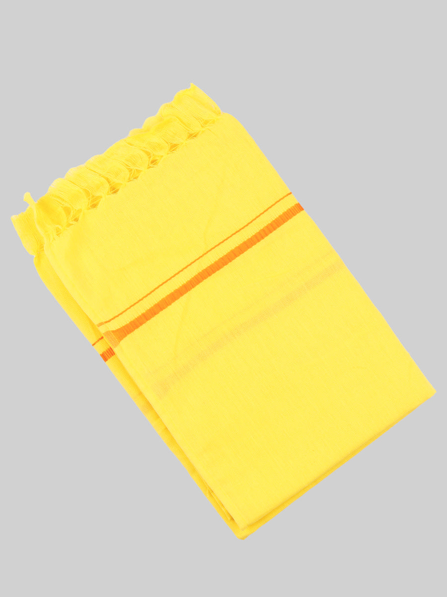 Devotional Towel Yellow Hariharan (Pack of 2)-Orange