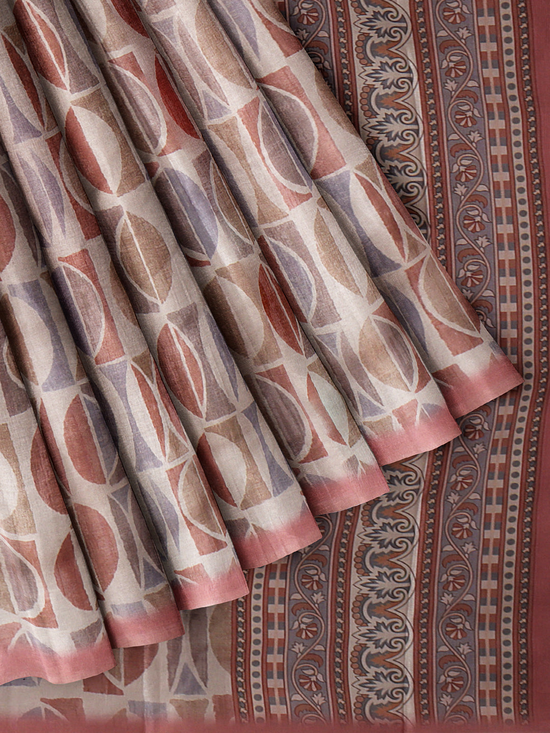 Women Sandal Semi Tussar Saree ST246