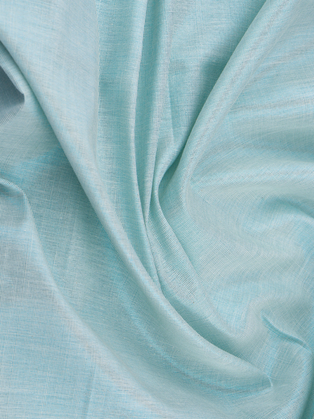 Men Tissue Single Layer Ramar Green Dhoti with Jari Border