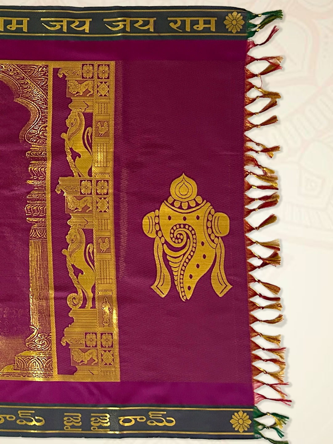 Art Silk Sri Ram Ponnadai Shawl Assorted Colour 518