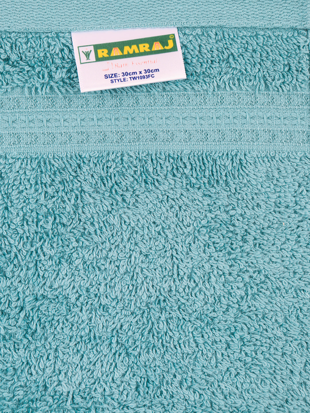 Cotton Bamboo Face Towel Blue (Pack of 4)