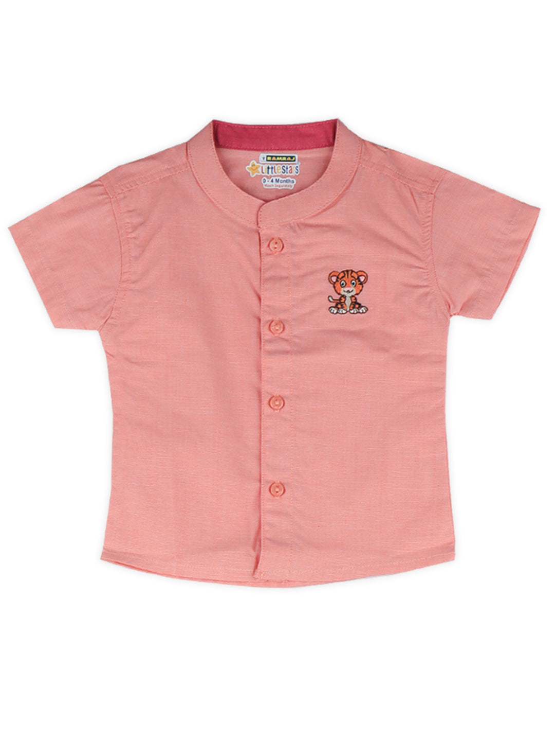 Born Baby Shirt with Pant and Panchakacham Set Tonys Pink G47