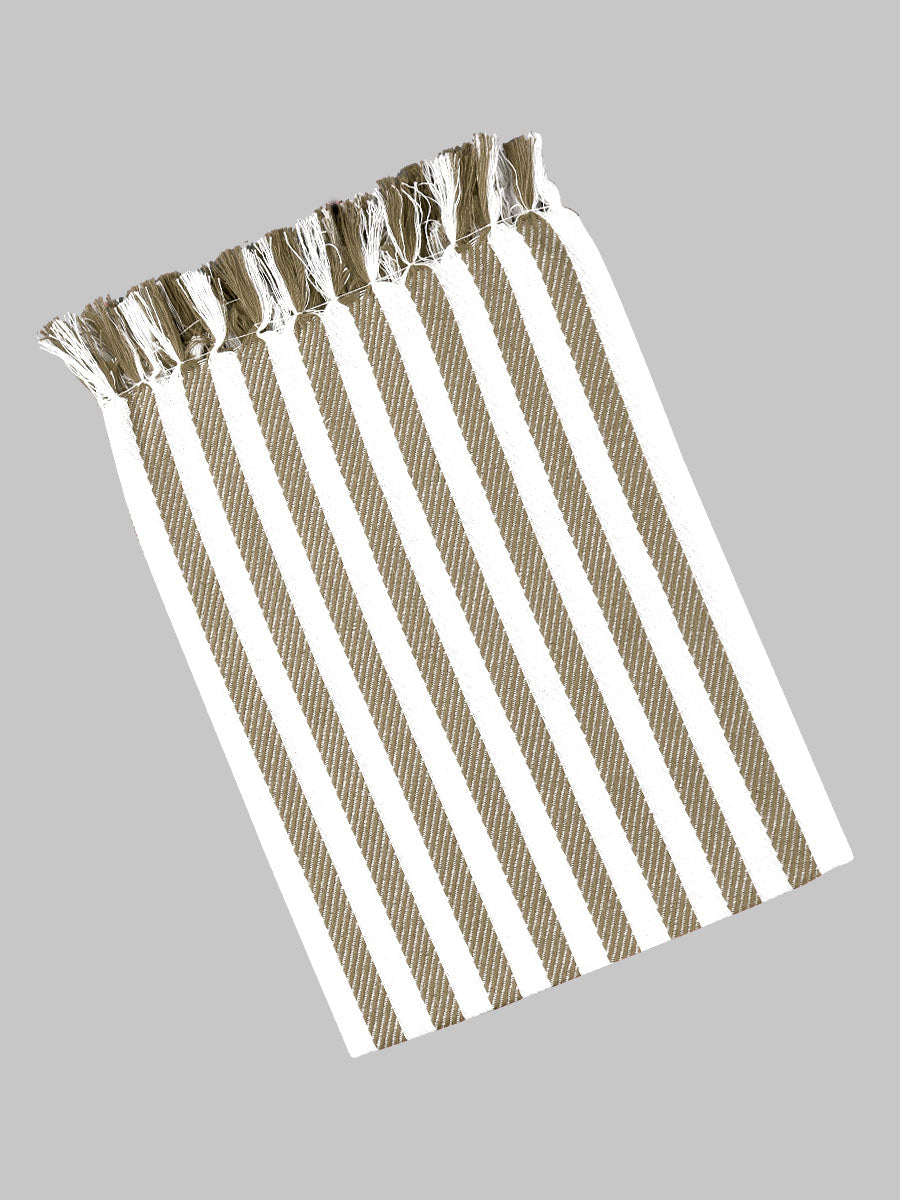 Nice Look Cotton Napkin Towel (4 PCs Pack)-Green