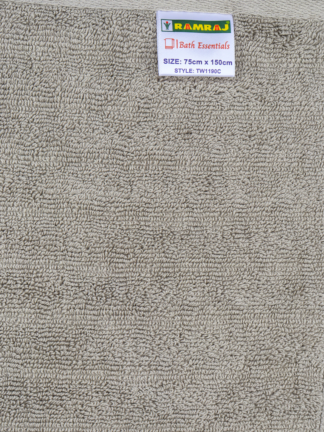 Luxury Terry Low Twist  Bath Towel Light Green