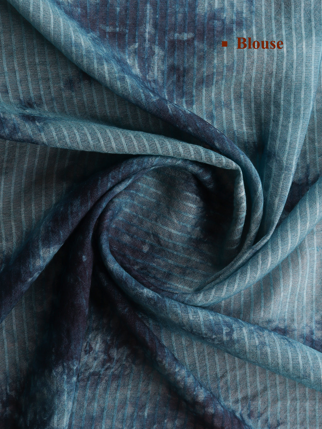 Women Blue Fancy Cotton Saree SS362