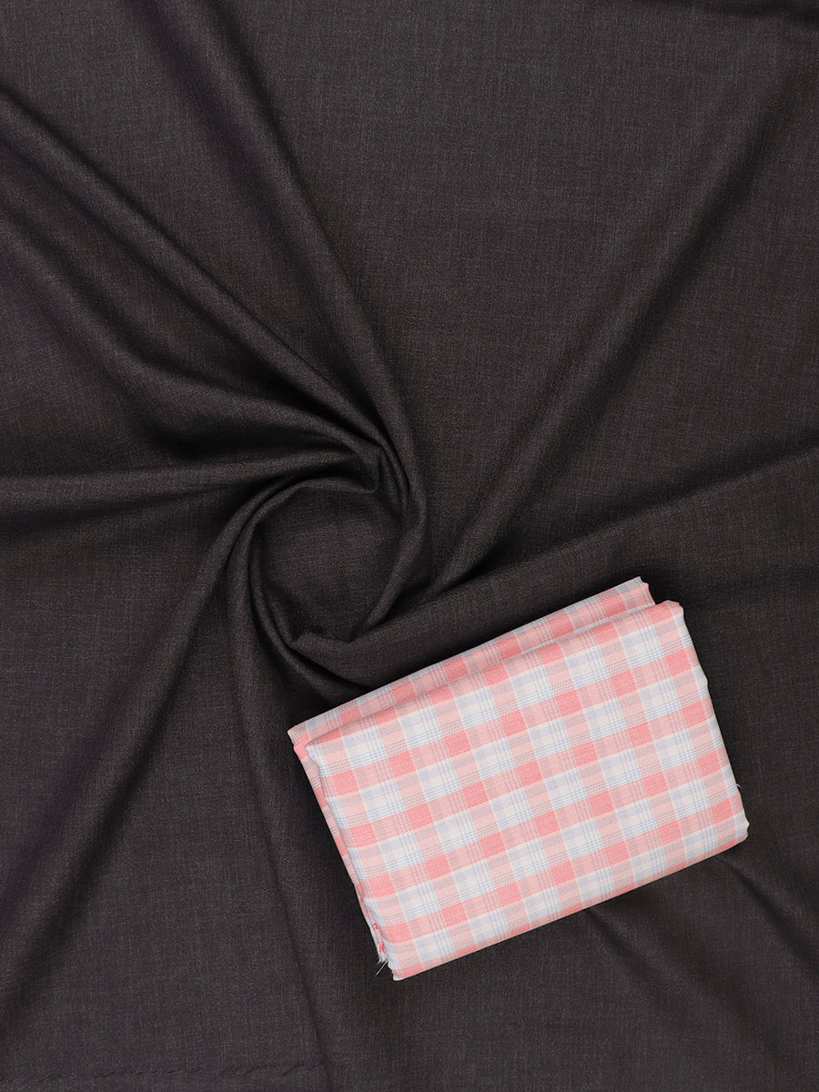 Cotton Checked Shirting & Suiting Gift Box Combo KK82-Zoom view