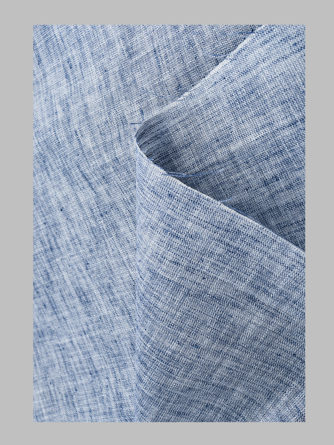 Men Cotton Blend Dark Blue Self Design Shirt and Kurta Fabric Lampus