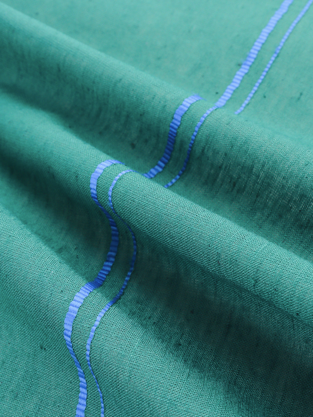 Devotional Towel Green with Small Border(Pack of 2)